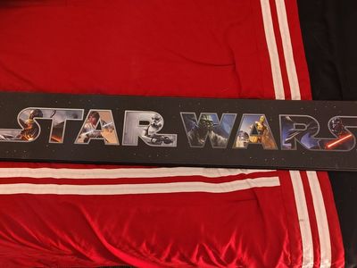 Star Wars wood painting