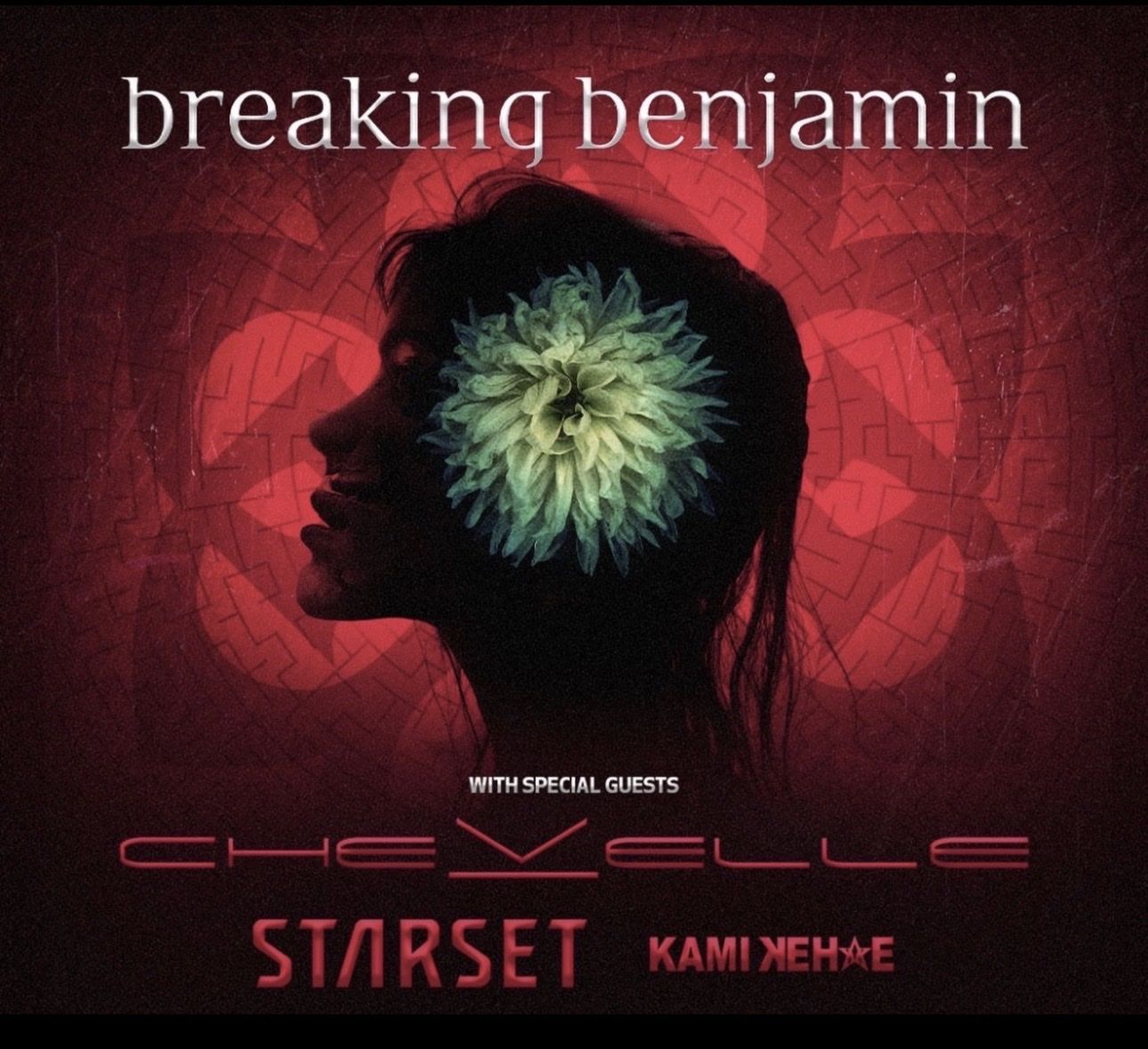 Breaking Benjamin with Chevelle, Starset, and Kami Kehoe Concert Tickets
