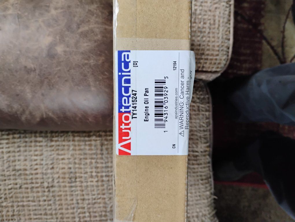 OIL PAN TOYOTA COROLLA 2008-2019 1.8l