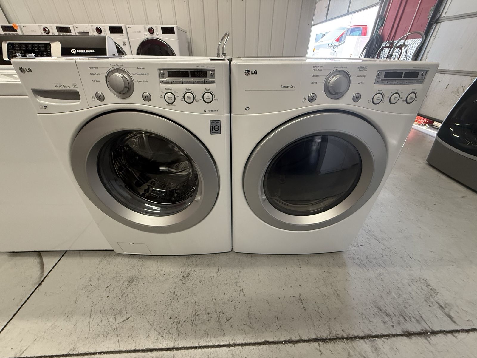 Matching White Ultra Capacity, Lg Washer & Dryer Set!(STACKABLE!)