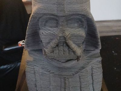 vintage Star Wars Darth Vader 3D Sculpture Puzzle