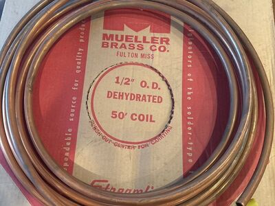 1/2 Copper Tubing 30feet