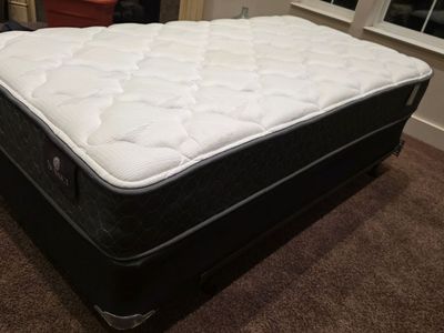 Brand New Twin Mattress, Box Spring & Metal Frame Set