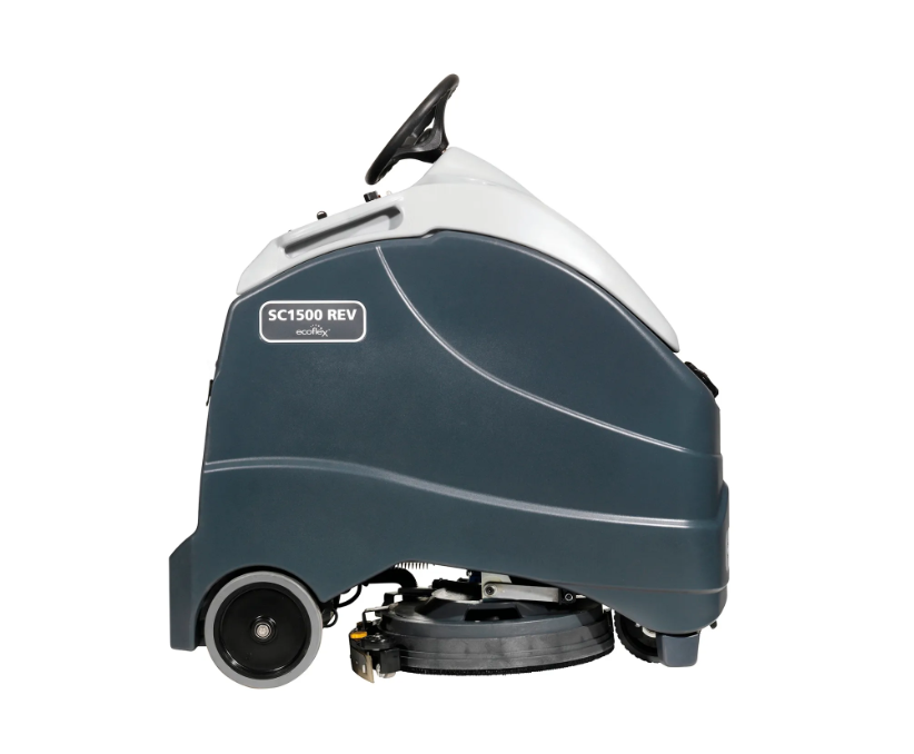 Advance SC 1500 REV Stand-on Chariot SCRUBBER 20" only 550 Hours - New Batteries SCRUBBER