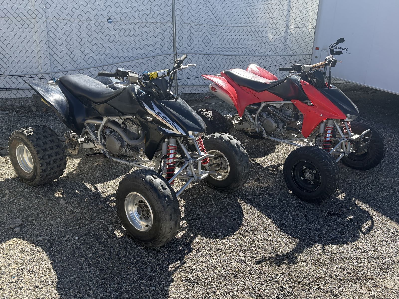 Two Honda Trx450er 2006 E Start