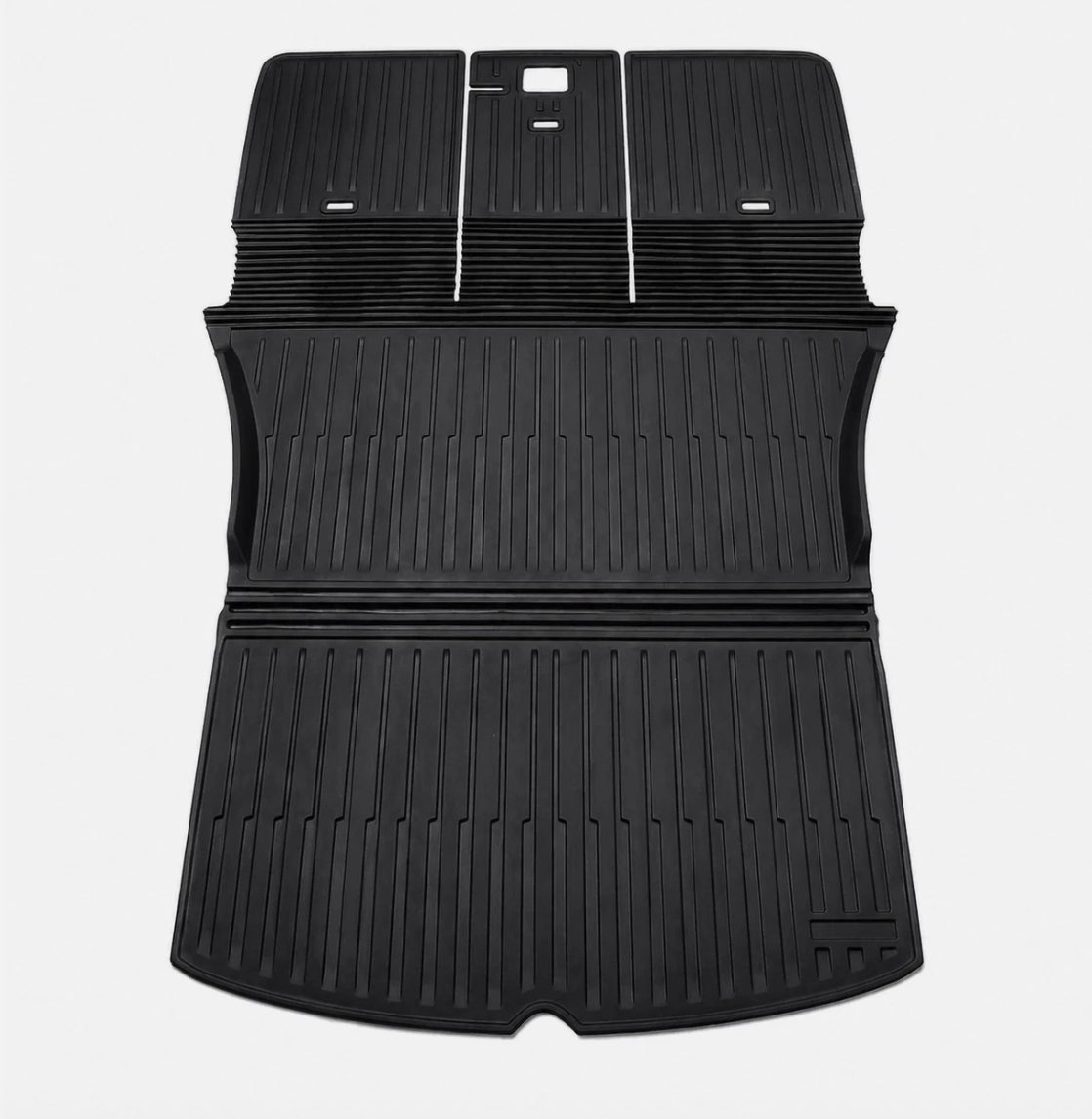 Tesla Model Y Cargo Liner 2020-2024 5 Seat Trunk Mat Rear Seatback Protector
