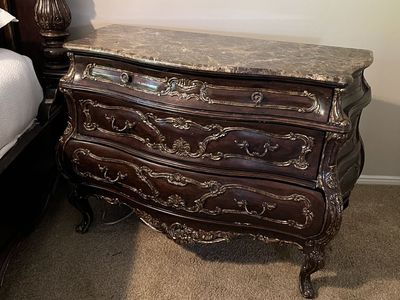 Phillipe Langdon Marble Chest Dresser