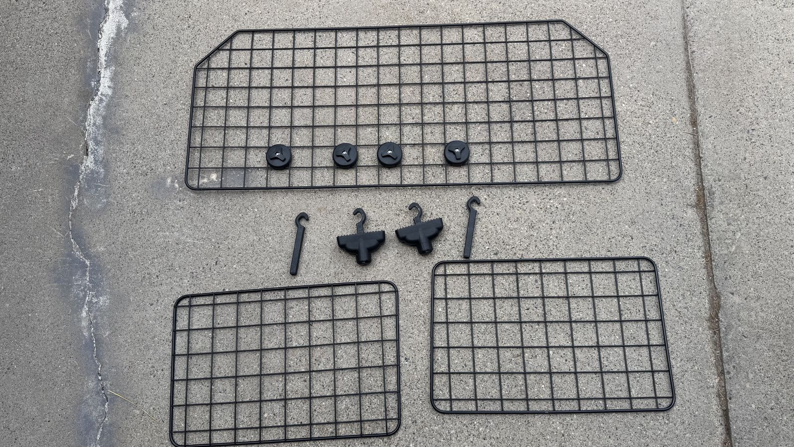 Dog Car Barrier for SUVs, Adjustable Large Pet Gate $35