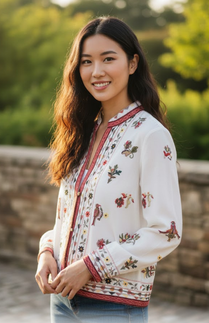 Zara small unique women's blouse. New with tags