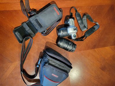 Pentax ZX-7 QD 35mm SLR Film Camera Untested