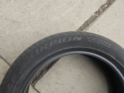 Pirelli Scorpion Verde All Season Tire 235/50 R19 99H M+S - Used, decent Tread