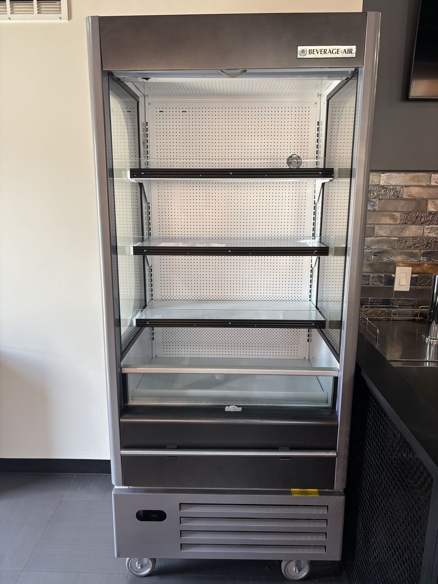 Beverage-Air Commercial Refrigerator - Open Air Merchandiser Model VM-12