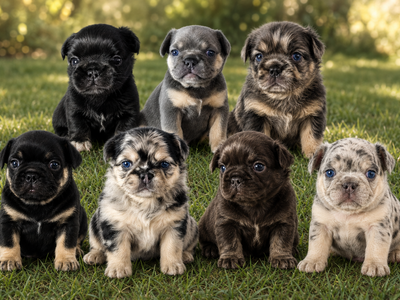 Akc French Bulldog Puppies (fluffy)