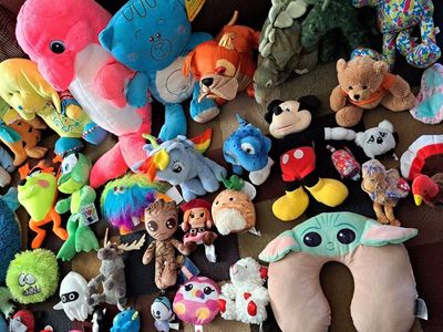 Lots of cute stuffed animals