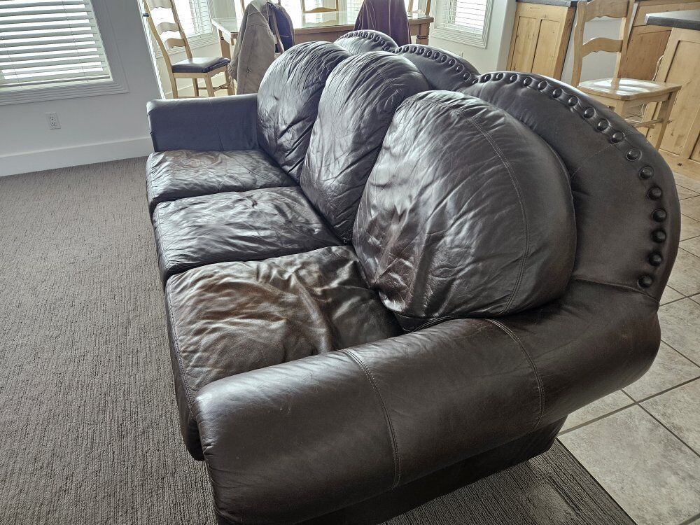 Leather Couch