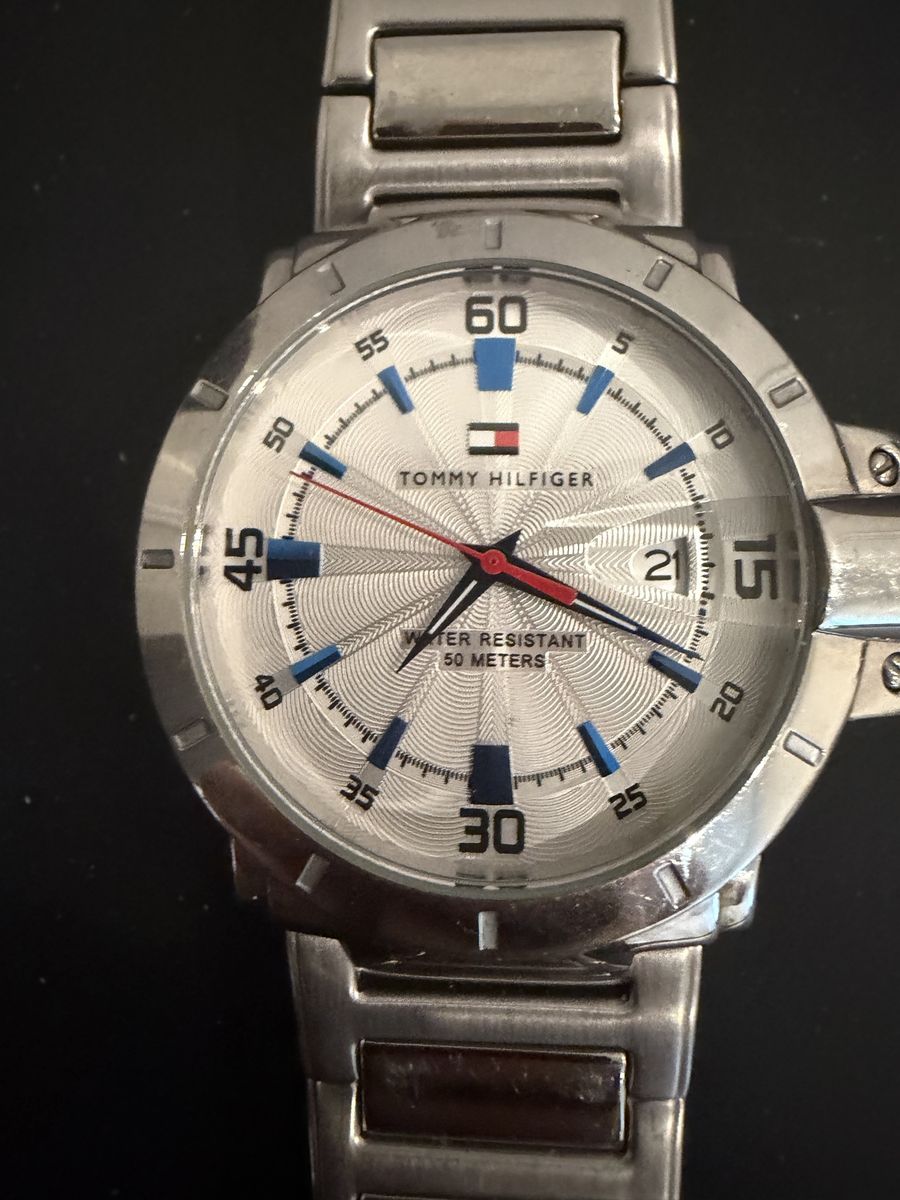 Tommy Hilfiger Stainless Steel Water Resistant 50 Meters Quartz Watch