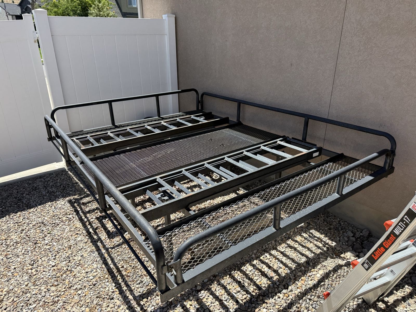 Two-Place Side-Load Four Wheeler Truck Hauler with Ramps