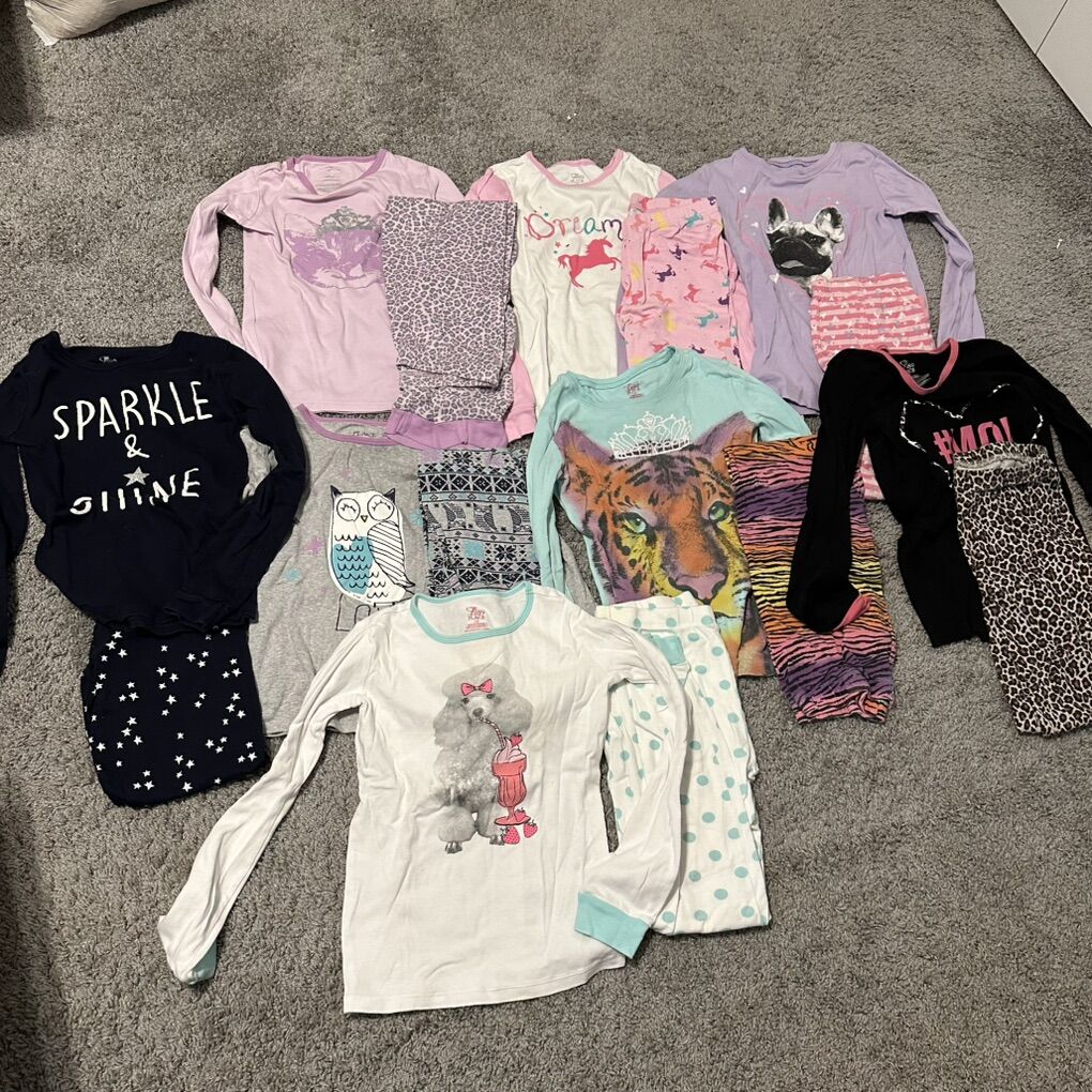 Girls Size 12 Cotton Pajamas Children's Place