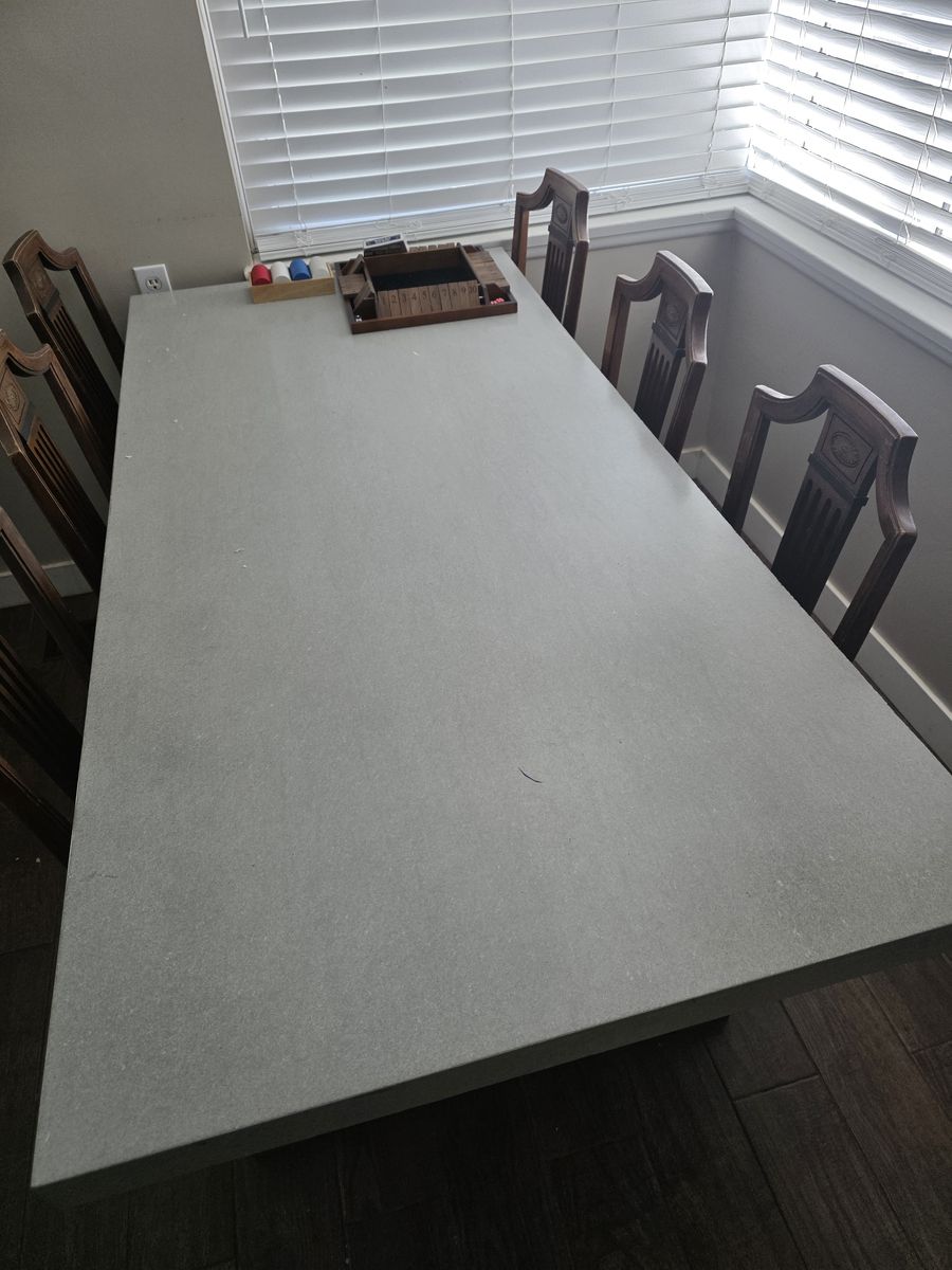 Cement Table