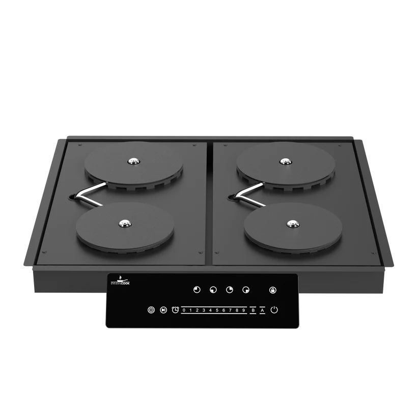 Invisacook 4-Burner Induction Cooktop System - Under-Counter Design, New in Box
