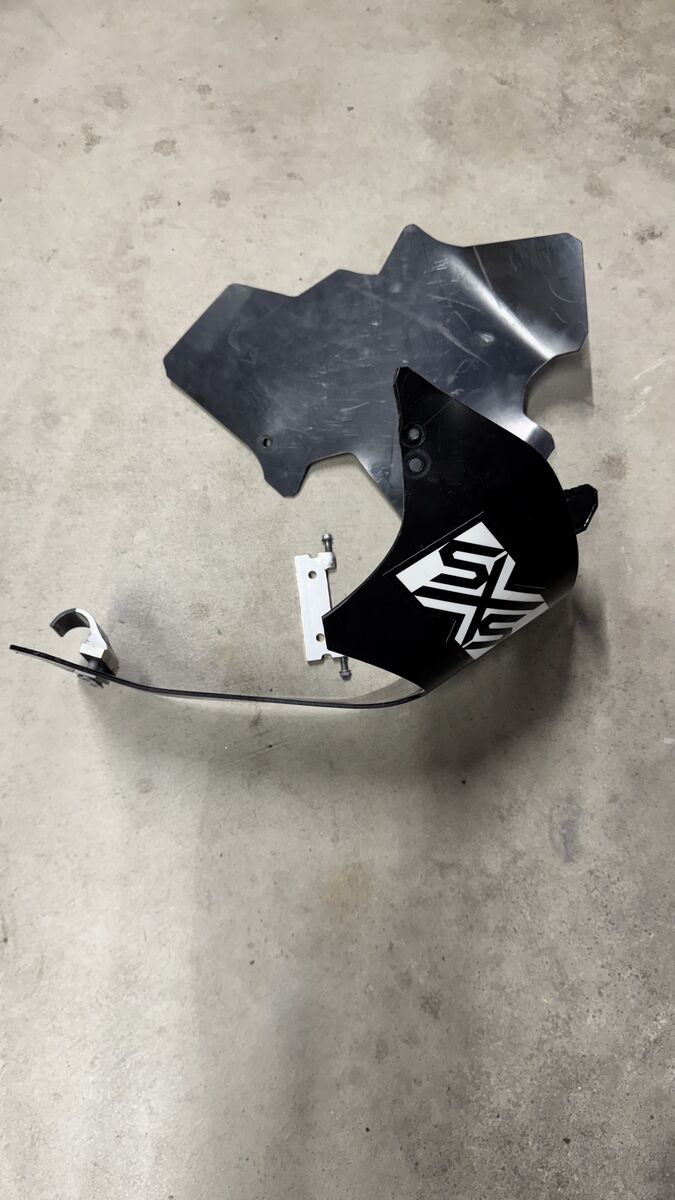 SXS Snow Shed wrap around Snowbike Snowshield/skid plate (KTM 16-18 450)