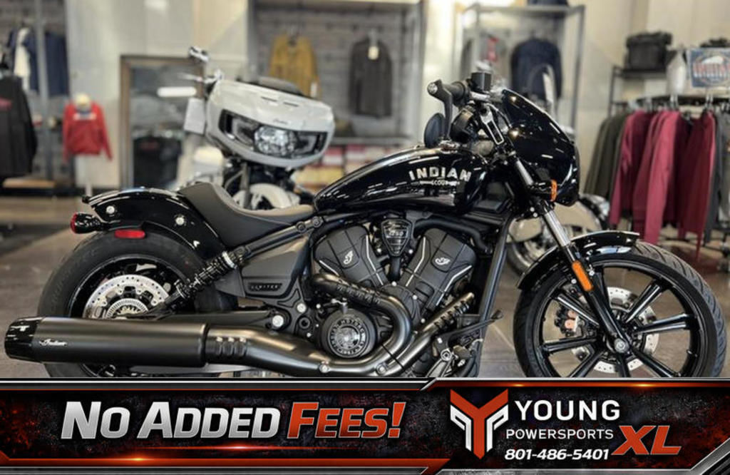 2025 Indian Motorcycle® Sport Scout® Limited +Tech Black Metallic