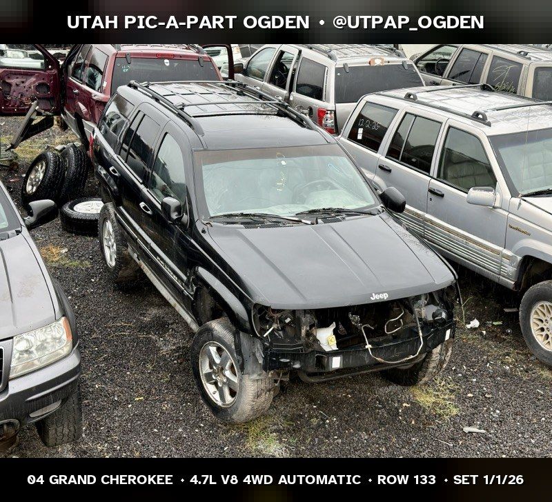 2004 Jeep Grand Cherokee WJ Parts - UTPAP Ogden