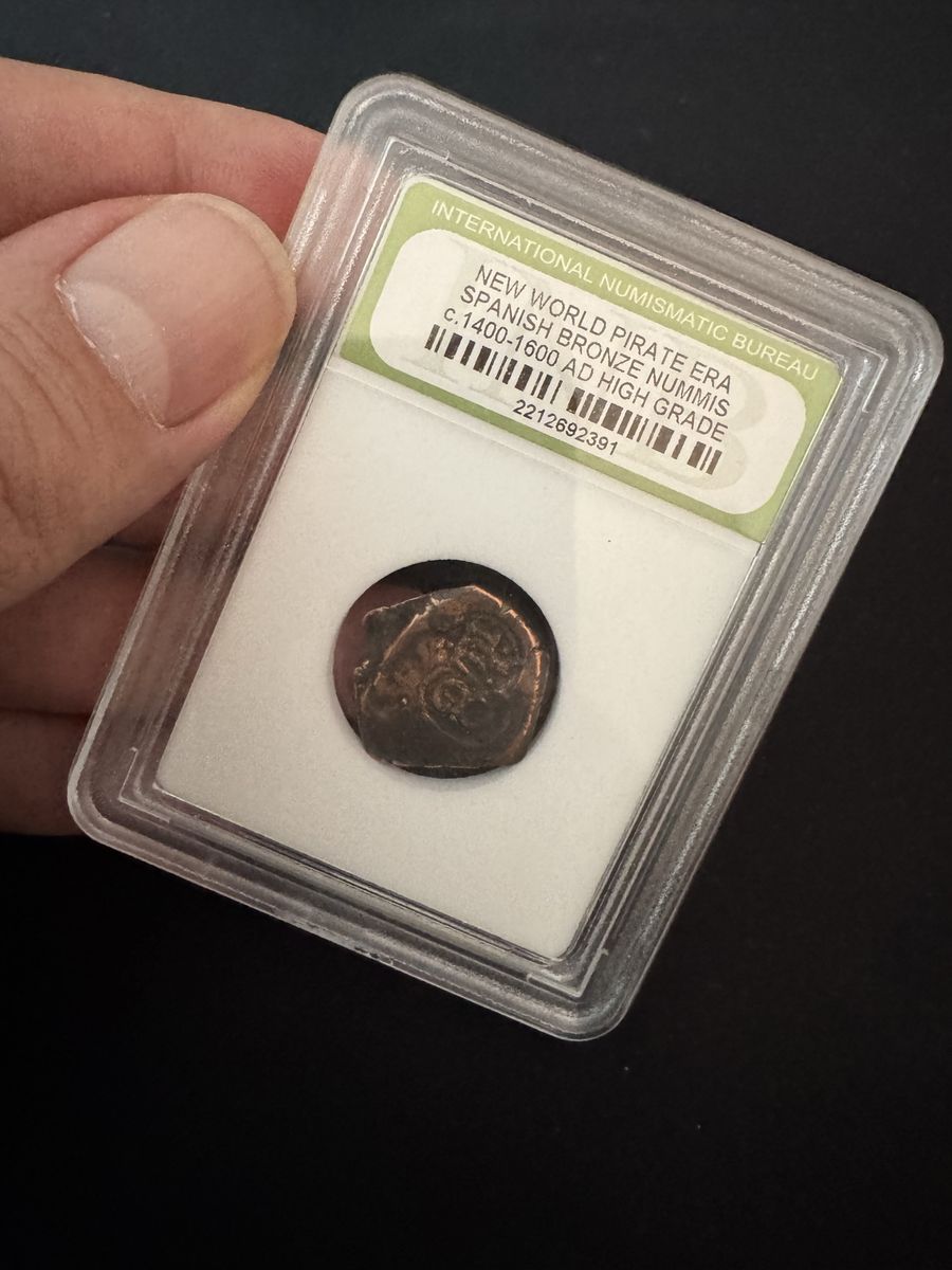 Old Pirate Coin - 500 years old (estimated)