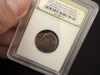 Old Pirate Coin - 500 years old (estimated)