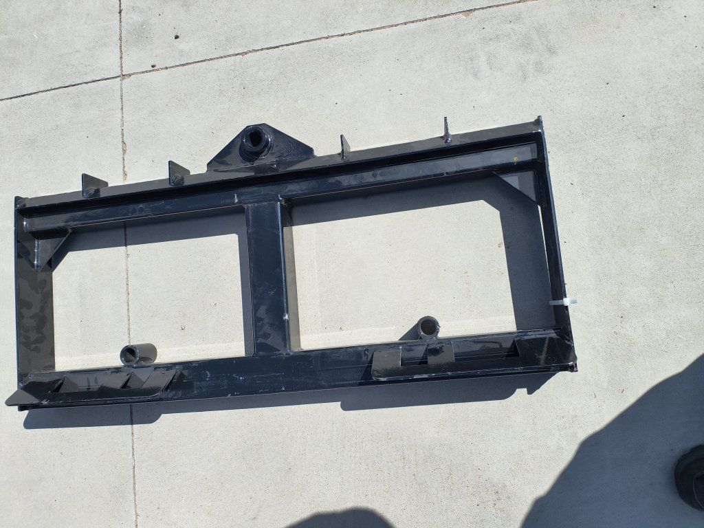 Skid Steer single hay bale spear attachment