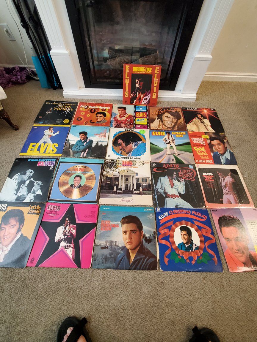 elvis record lot 21