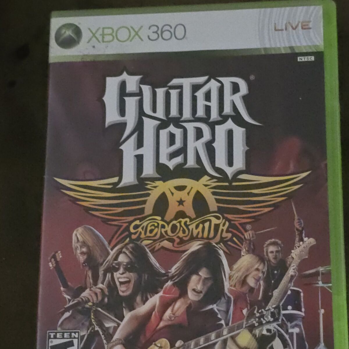 XBOX 360 GUITAR HERO AEROSMITH (LIKE NEW)