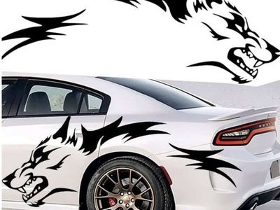 Wolf Car Sticker Decal