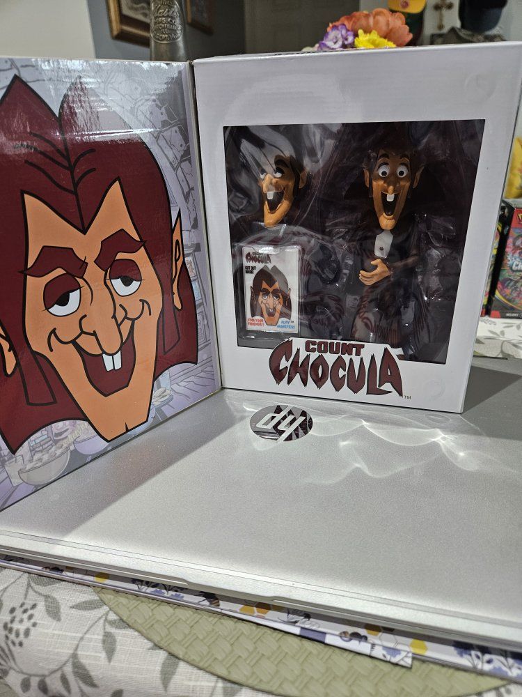 Jada Toys General Mills Count Chocula Cereal Box Action Figure