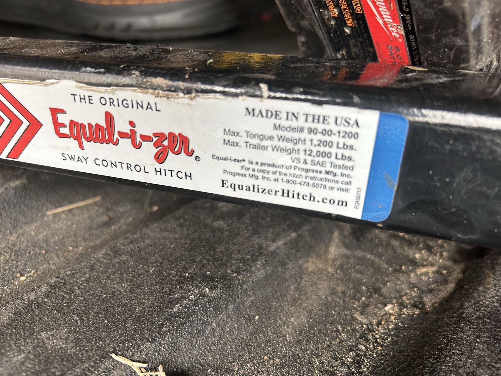 Equilzer Camper Hitch