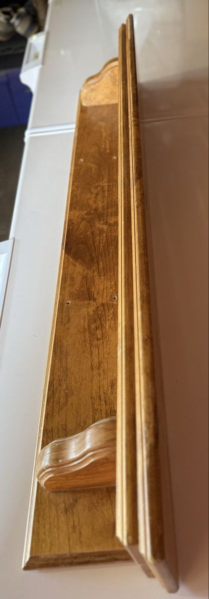 Wood Mantle / Shelf