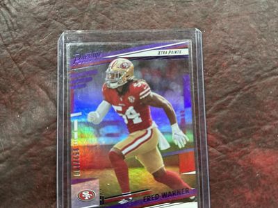 Fred Warner 2023 Panini Prestige Xtra Points Rookie Card 152/199 San Francisco 49ers
