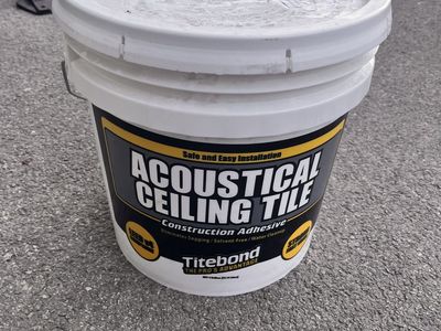Titebond Acoustical Ceiling Tile Adhesive, 4 Gal