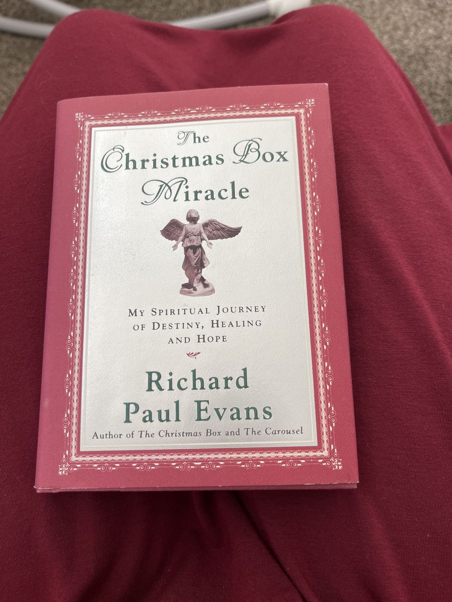 The Christmas Box Miracle: My Spiritual Journey by Richard Paul Evans - Healing & Hope Hardcover Book BRAND NEW