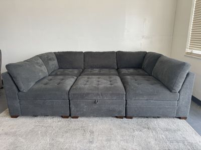 COSTCO TISDALE MODULAR SECTIONAL SOFA COUCH