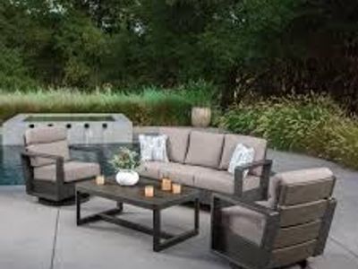 SunVilla Alden 4-piece Outdoor Patio Seating Set 1988212 #106460
