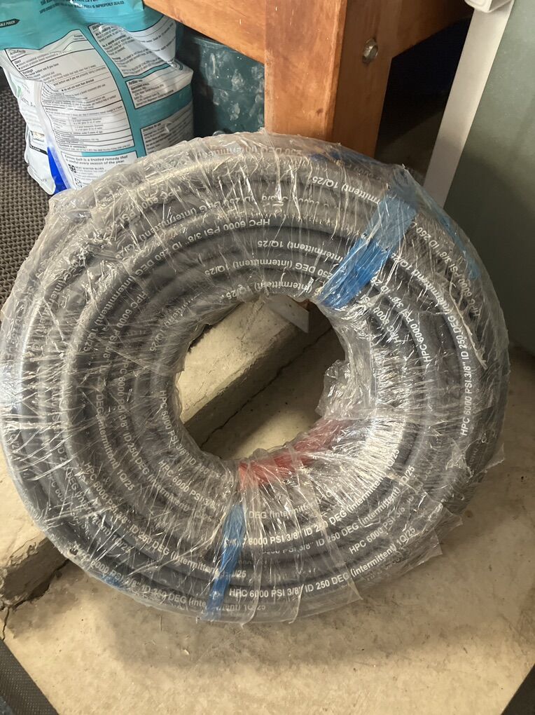 100' 600PSI Hose