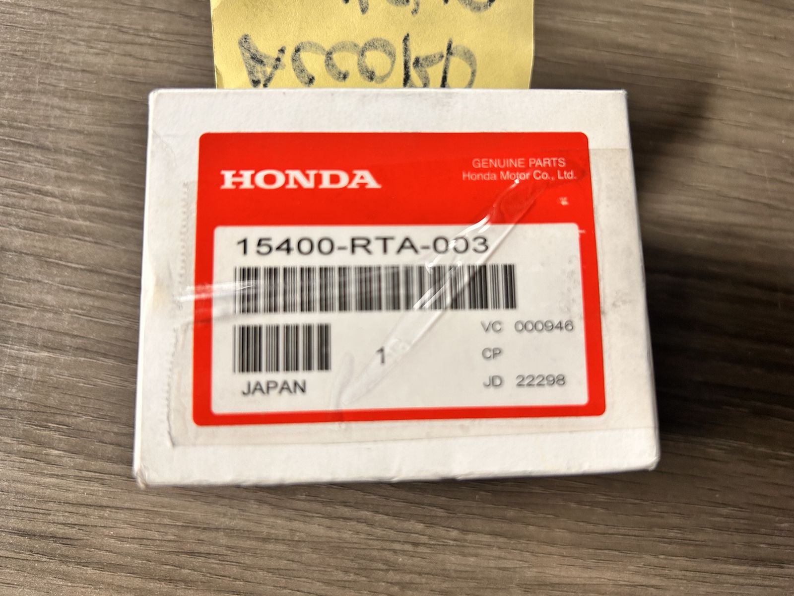 OEM Honda Oil Filter