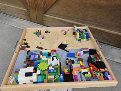Lego Building Tray