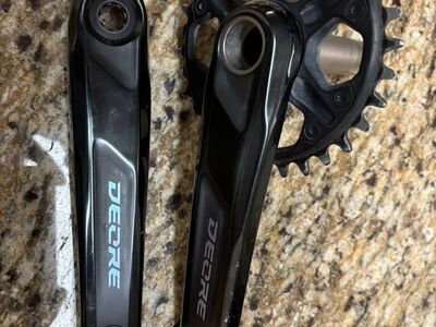 Shimano M6100 Crankset 175mm