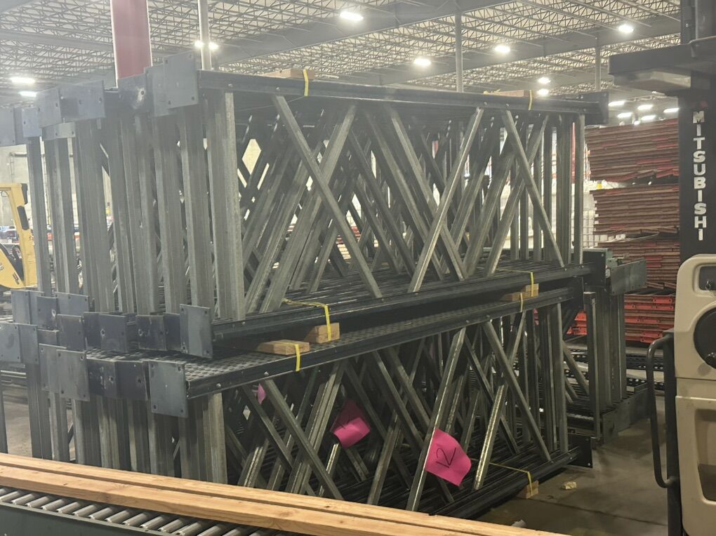 42 Inch Deep Teardrop Frames, 10 Foot Tall