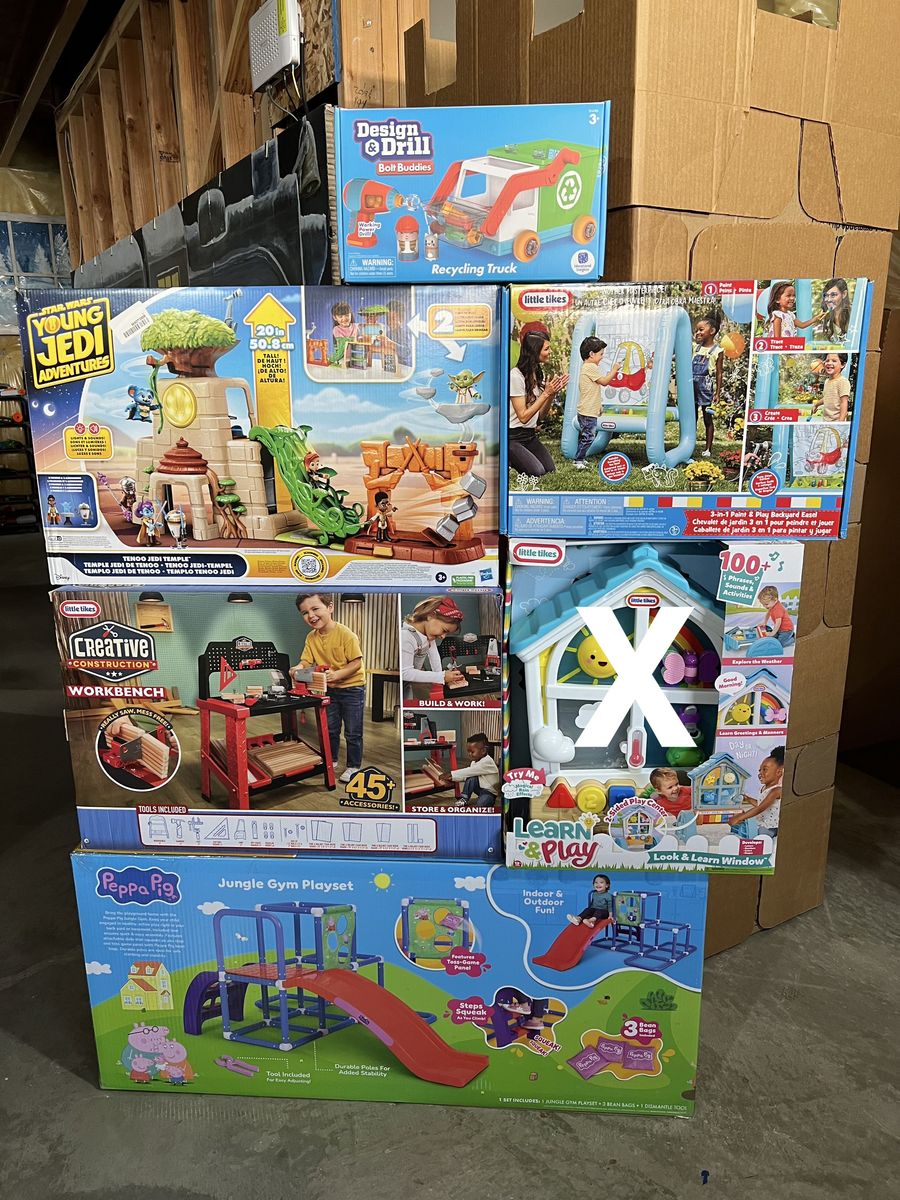 NEW: Little Tikes, Bolt Buddies, Star Wars, Peppa Pig Toys