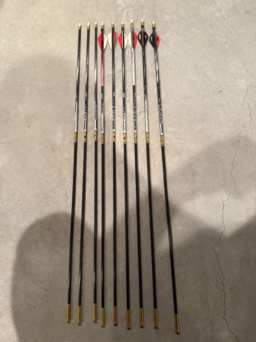 Gold Tip 340 Pierce Platinum Arrows Qty 10