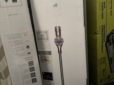 Dyson V8 Cordless Stick Vacuum.