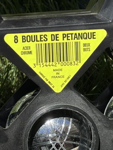 French Petanque / Boules Games